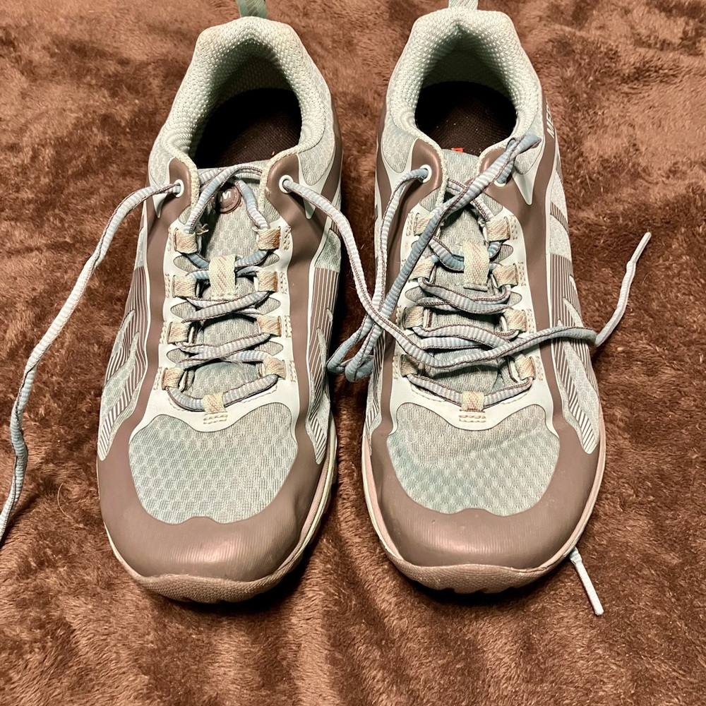 Merrell Siren Women's Shoes in Teal and gray